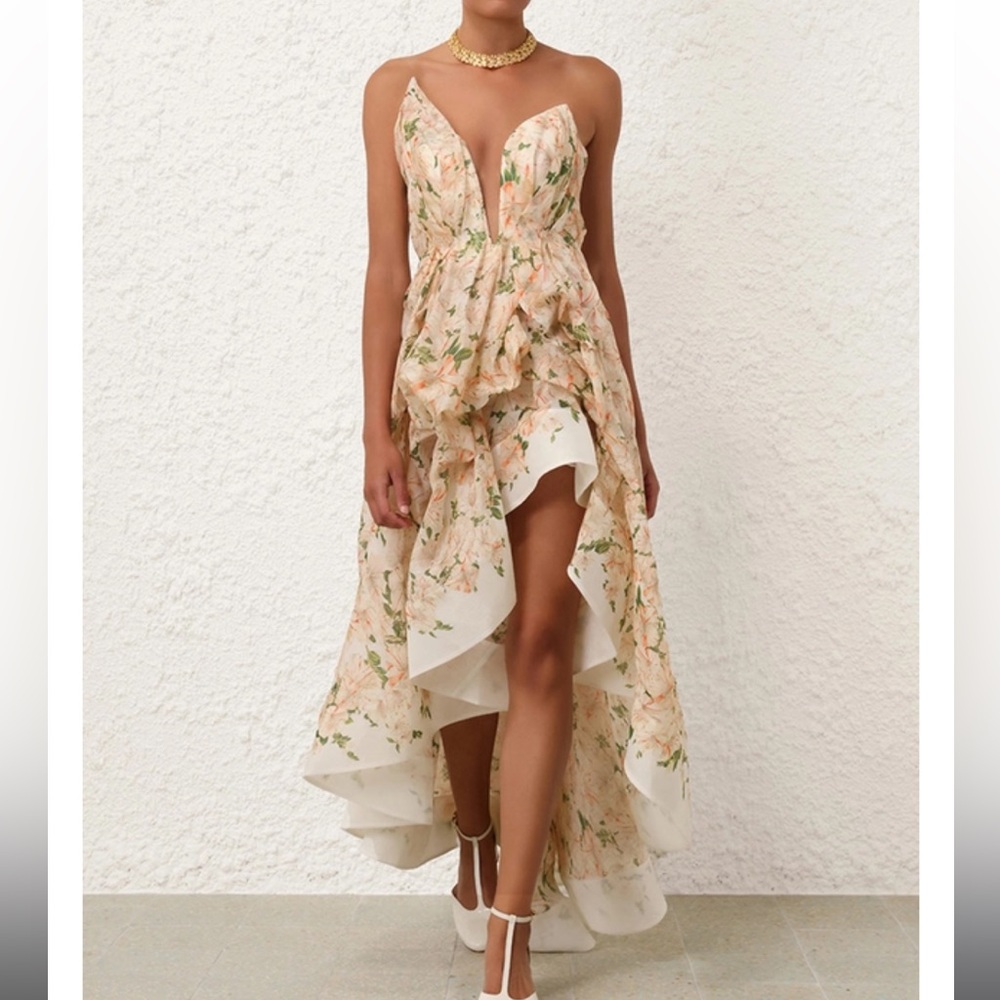 ZIMMERMANN
Natura Draped Midi Dress